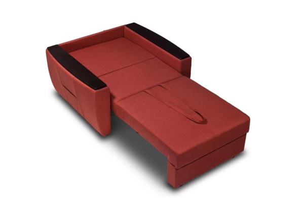 Кресло еврокнижка Дубай терракотовый