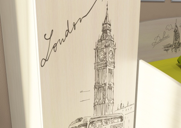 Детский Гарнитур Мийа-3 с Рисунком