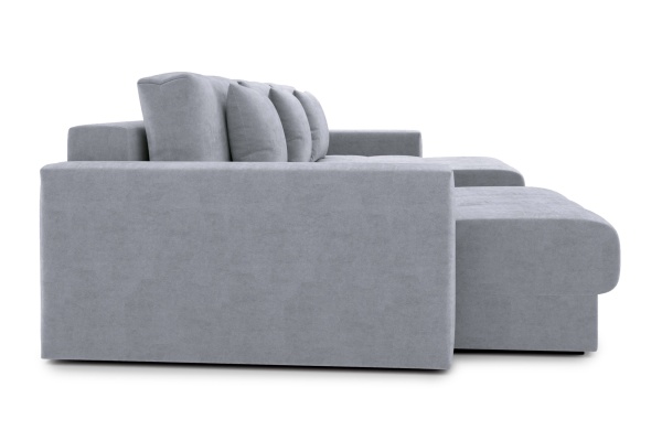 Диван п-образный тик-так Монарх М1О2 серый