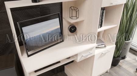 Компьютерный Стол Моника №3/Ш-1352 x В-1728 x Г-500 мм/Разные Цвета