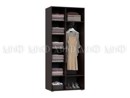 Шкаф Арт МДФ ШК-001 исп.2 (Ш-916 x В-2150 x Г-542 мм)/Разные Цвета