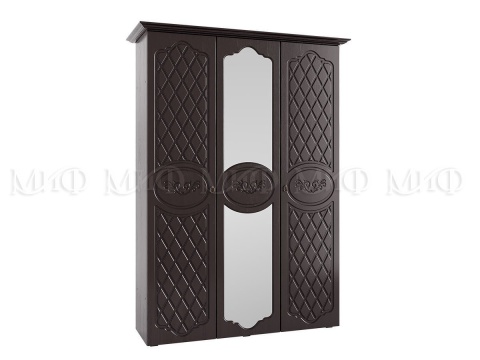 Шкаф 3-х Створчатый Элит МДФ (Ш-1500 х В-2236 х Г-524 мм)/Разные Цвета