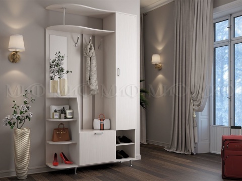 Прихожая Линда-2 (Ш-1200 × В-2150 × Г-364 мм) Универсальная Сборка/Разные Цвета 